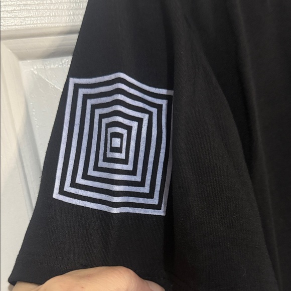 LuLaRoe “It’s Not A Hobby” Graphic Tee | XS Black Holographic Logo | NWT - Picture 6 of 8